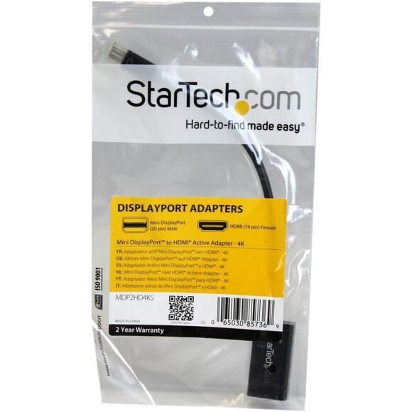 StarTech.com Mini DisplayPort to HDMI Active Adapter - Picture 4 of 5